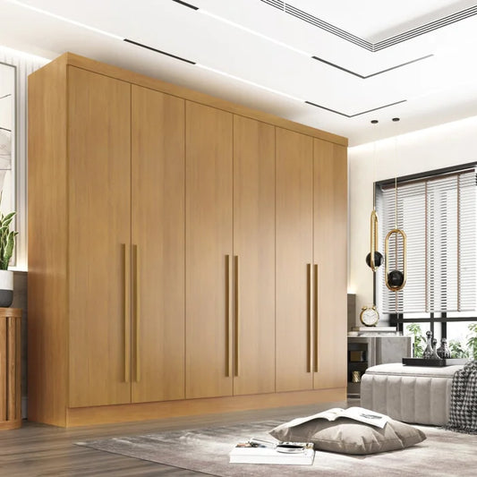 Guarda Roupa Casal 6 Portas 6 Gavetas Gramado 100% MDF