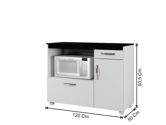 Balcão Cronos Master 5 Bocas Arte Móveis