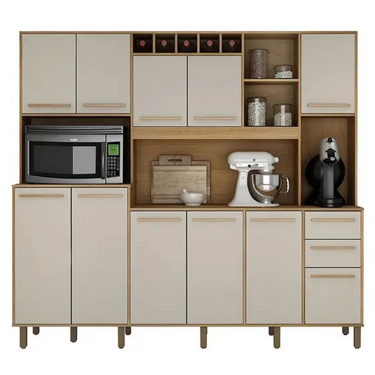 Armario De Cozinha Petra Cinamomo Off White