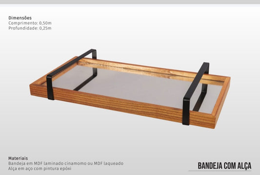 Bandeja com Alças