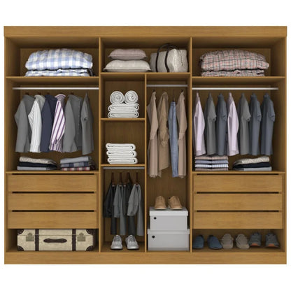 Guarda Roupa Casal 6 Portas 6 Gavetas Gramado 100% MDF